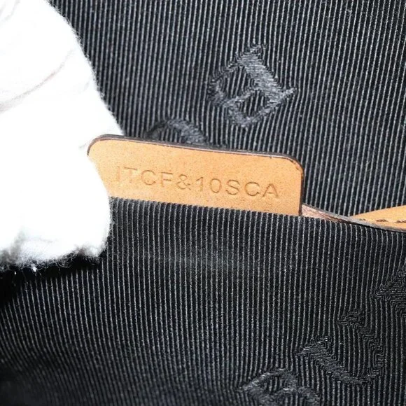 BURBERRY Hand Bag Leather 2way Beige Auth 113749V - Picture 2 of 15